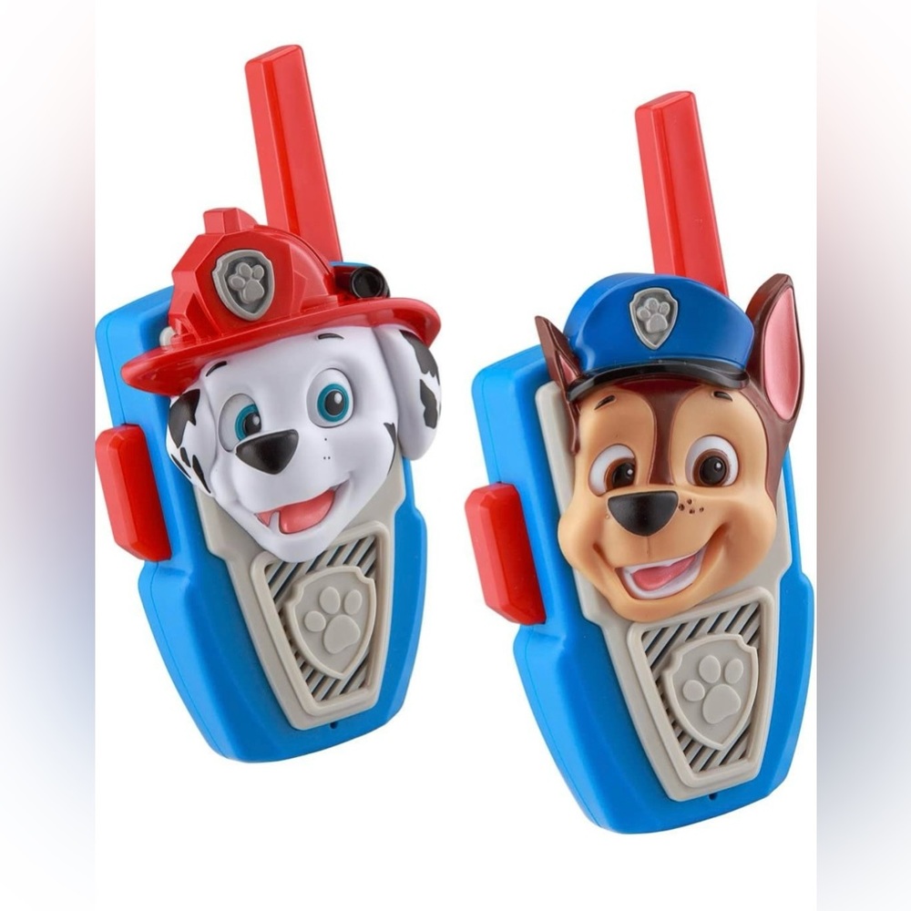 PAW Patrol Walkie Talkies - Set of 2 Kids Walkie Talkies Chase and Marshall